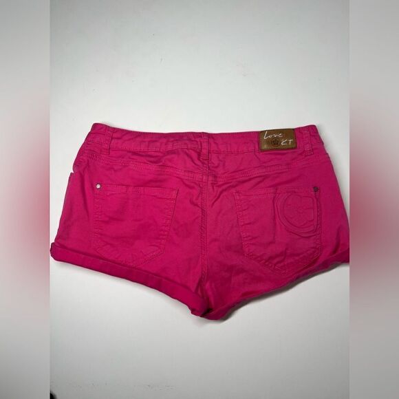 Love KT Jeans Pink Shorts Size 42 EU/ M US - Picture 2 of 11